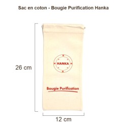 Sac coton bougie Hanka