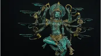 Statue sacrée bénie – Lakshmi n°1, vue complémentaire n°3