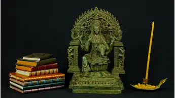Statue bénie de Guanyin n°4 en laiton, vue complémentaire n°4