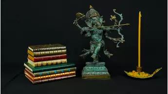 Ganesh béni n°3 en laiton réalisé à la cire perdue