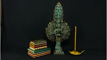 Statue bénie d’Avalokiteshvara aux 1 000 bras, exemplaire n°1, vue complémentaire n°2