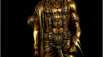 Statue sacrée bénie – Hanuman n°2, vue complémentaire n°3