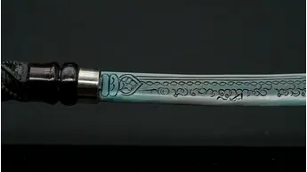 Détail de la poignée de la petite épée
