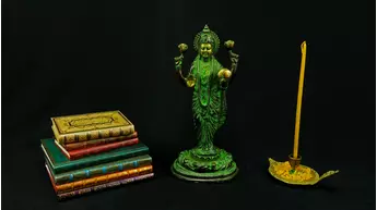 Statue bénie de Dhanvantari