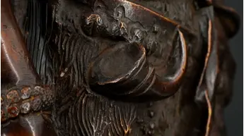 Statue bénie de Shiva provenant de Delhi, en Inde, détail complémentaire n°5