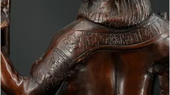 Détail de la trompe de Ganesh Guerrier