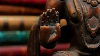 Statue sacrée bénie – Hanuman, vue complémentaire n°2