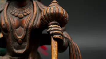 Statue sacrée bénie – Hanuman, vue complémentaire n°3