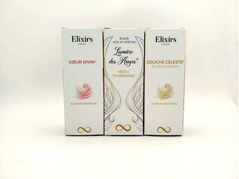 Coffret de trois élixirs Guérison Émotionnelle