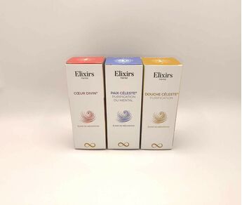 Coffret de trois élixirs Purification de l’aura