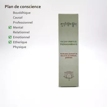 Purifie les entités avec l'encens sacré Padmasambhava Hanka