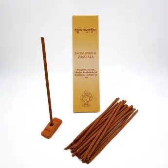 Encens Zambala Hanka : Révélez la richesse intérieure grâce à une compréhension spirituelle élevée.