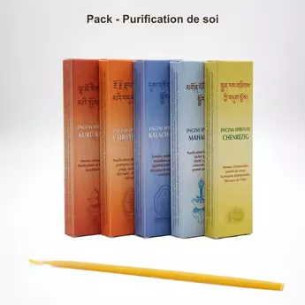 Pack Encens Purification de Soi pour un équilibrage énergétique profond