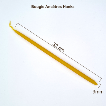 Libérez vos ancêtres des charges négatives avec la Bougie Ancêtres Hanka. Offrez-leur la paix .