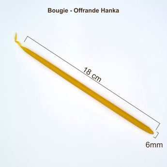 Bougie d’Offrande Hanka – vue complémentaire n°4