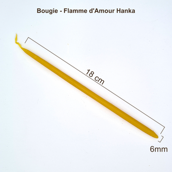 Bougie d'Amour - Élevez les vibrations de votre lieu avec cette bougie rayonnant l'Énergie universelle d'Amour et de positivité