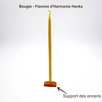 Éveillez l'Harmonie - Plongez dans une atmosphère de paix et de méditation grâce à cette bougie rayonnant l'Énergie d'Harmonie
