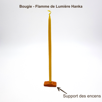 Flamme Énergétique - Une bougie connectée à l'Énergie de Lumière pour élever le taux vibratoire de votre espace sacré