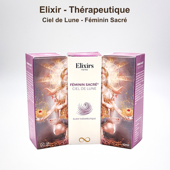 Coffret Ciel de lune ouvert avec ses flacons