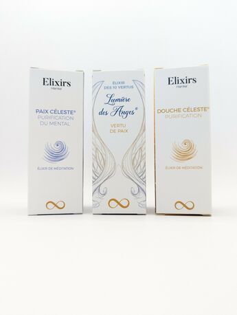 Coffret de trois élixirs Guérison mentale Hanka