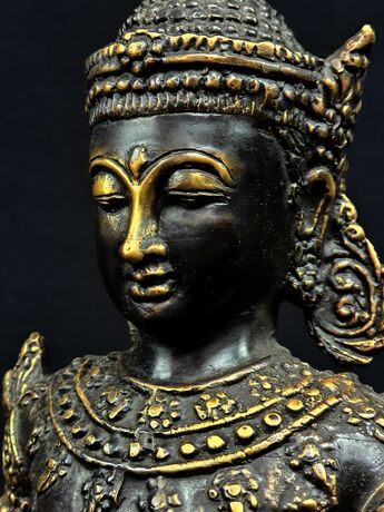 Statue sacrée bénie – Bouddha Royal – Harmonie Cosmique, vue complémentaire n°4