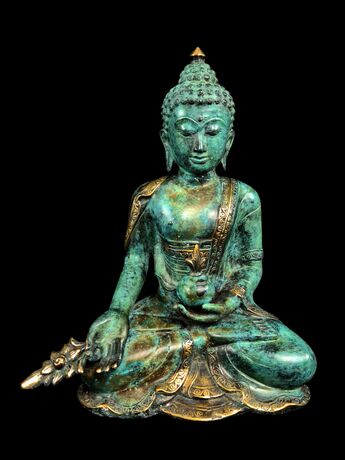 Bouddha béni de la Médecine n°1, vue de face