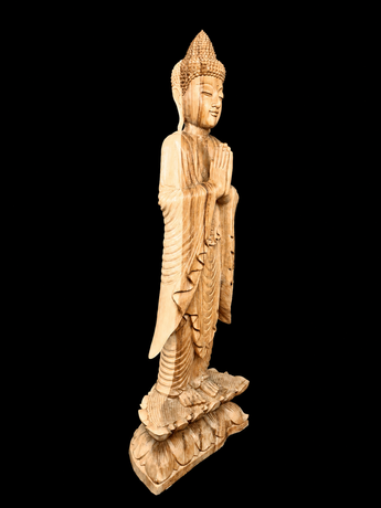 Statue sacrée bénie – Bouddha – Sérénité Céleste – 153 cm, vue complémentaire n°4