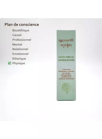 Purifiez et équilibrez vos énergies de guérison Reiki avec l'encens Sandalwood Hanka