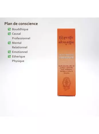 Purifiez vous avec l'encens Vajrayogini Hanka. Idéal pour la méditation et les pratiques spirituelles profondes