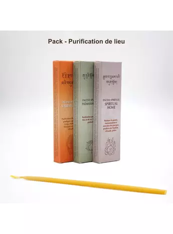 Pack Encens — Purification de lieu Hanka : purification énergétique complète, sacralisation de l’espace, et élévation du taux vibratoire avec des encens et bougies bénis