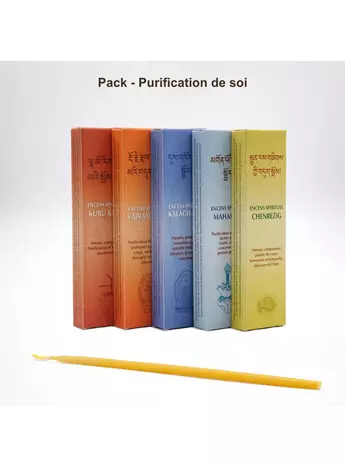 Pack Encens Purification de Soi pour un équilibrage énergétique profond