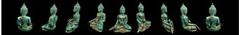Statue sacrée bénie – Bouddha de la Médecine n°1, vue complémentaire n°6