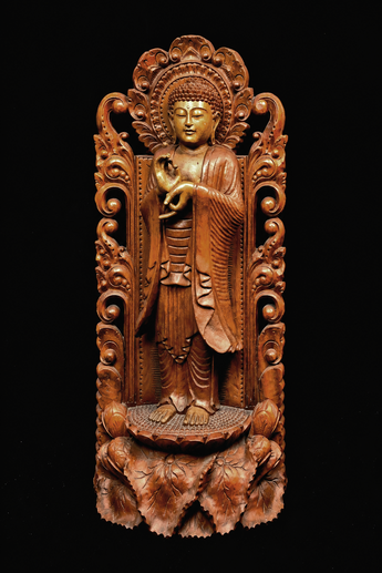 Statue sacrée bénie – Bouddha – Enseignement Céleste, vue complémentaire n°5