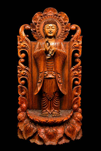 Statue sacrée bénie – Bouddha – Enseignement Céleste, vue complémentaire n°7