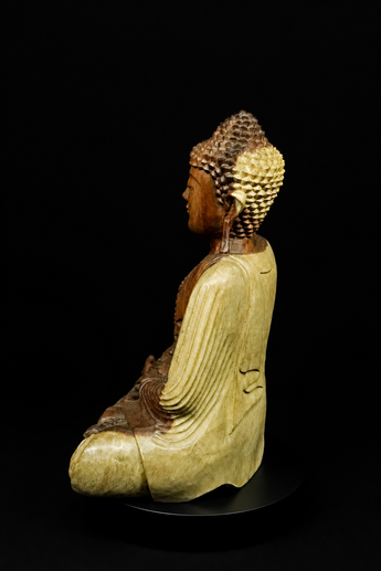Bouddha béni de l’Éveil, profil gauche