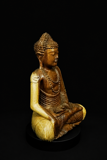 Statue sacrée bénie – Bouddha de l’Éveil, vue complémentaire n°7
