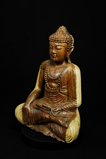 Statue sacrée bénie – Bouddha de l’Éveil, vue complémentaire n°2