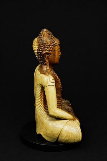 Statue sacrée bénie – Bouddha de l’Éveil, vue complémentaire n°6