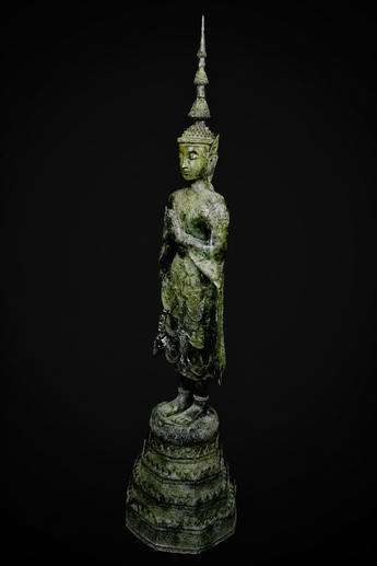 Bouddha Porteur de Lumière Divine, profil droit
