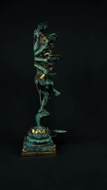 Statue sacrée bénie – Lakshmi n°1, vue complémentaire n°6