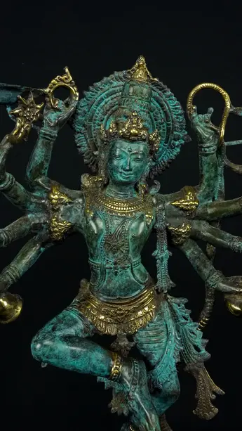 Statue sacrée bénie – Lakshmi n°1, vue complémentaire n°4