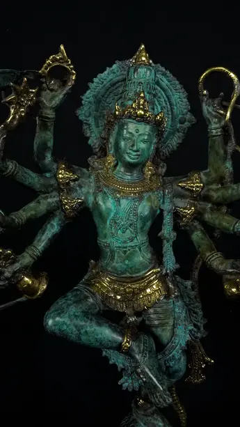 Statue sacrée bénie – Lakshmi n°2, vue complémentaire n°6