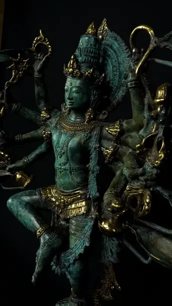 Statue sacrée bénie – Lakshmi n°2, vue complémentaire n°7