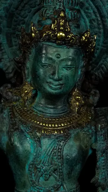 Détail du visage de Lakshmi n°2