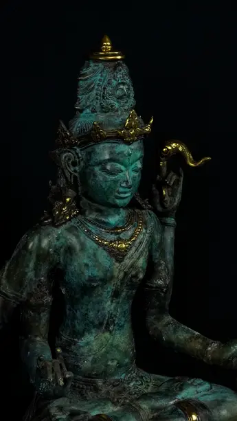 Détail des visages et des bras de Brahma n°2