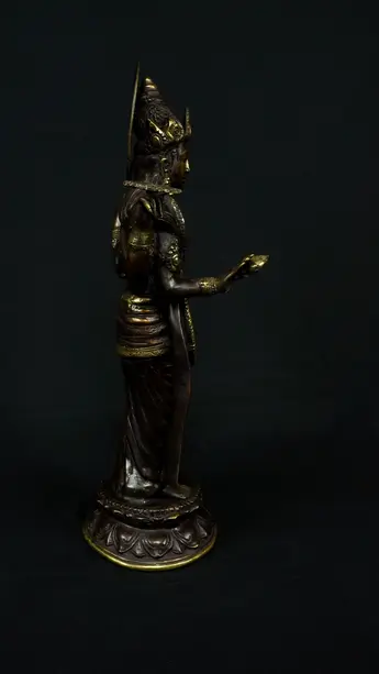 Statue sacrée bénie – Prêtre ou saint sacré – 40 cm, vue complémentaire n°4
