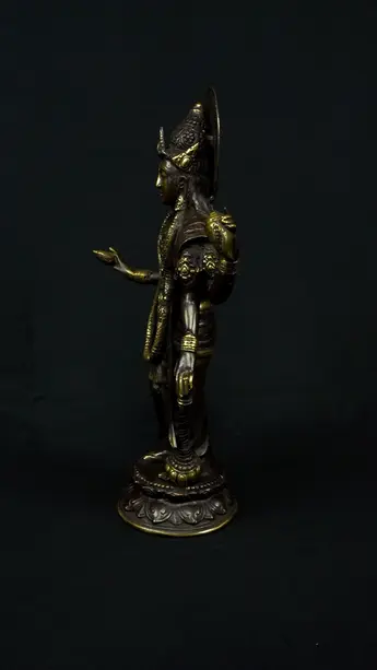 Statue sacrée bénie – Prêtre ou saint sacré – 40 cm, vue complémentaire n°8