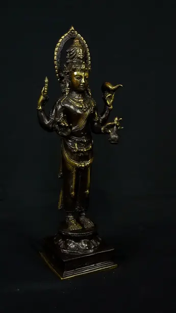 Statue sacrée bénie – Gardien de la sagesse, vue complémentaire n°4