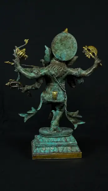 Statue sacrée bénie – Ganesh n°2 – 39 cm, vue complémentaire n°8