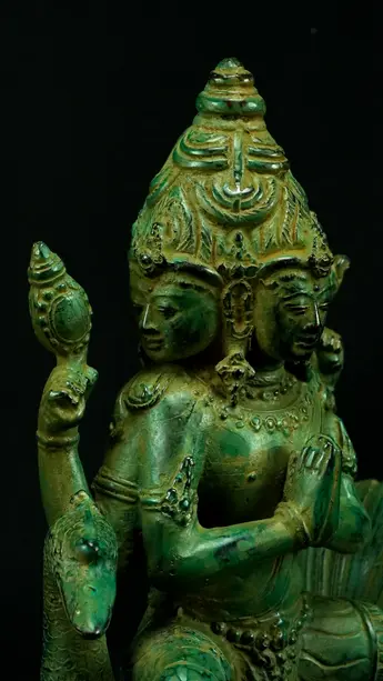 Statue sacrée bénie – Brahma n°3, détail sculpté n°5